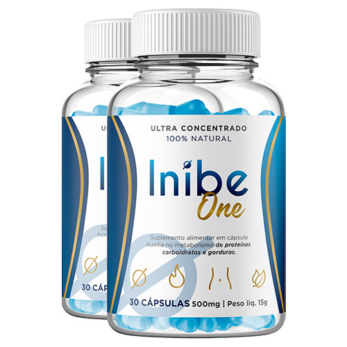 Kit 2 Potes Inibe One